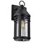 Nuvo Wilton - 1 Light Large Wall Lantern - Matte Black with Clear Seeded Glass 60/8103 - alternate 1